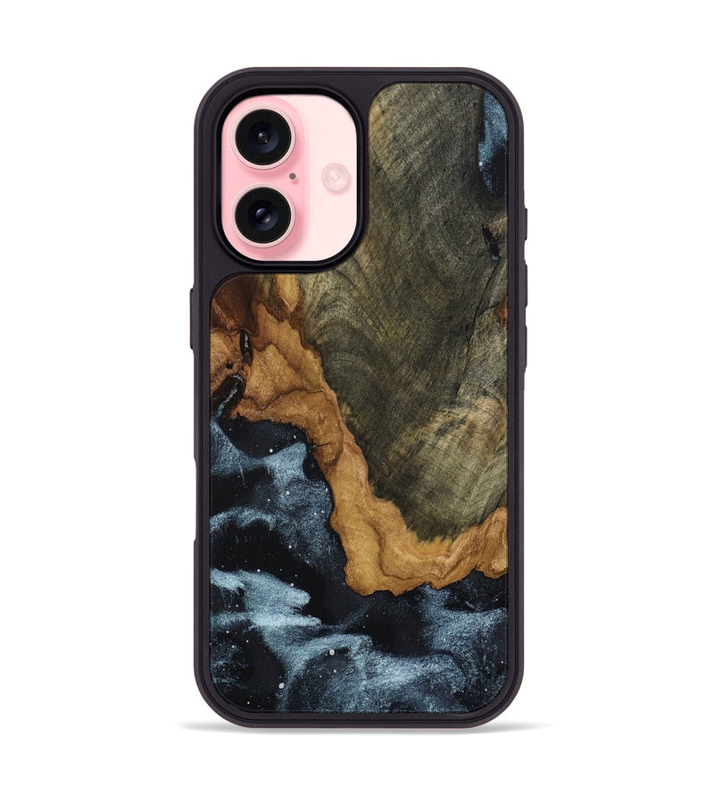 iPhone 16 Wood Phone Case - Caren (Cosmos, 815423)