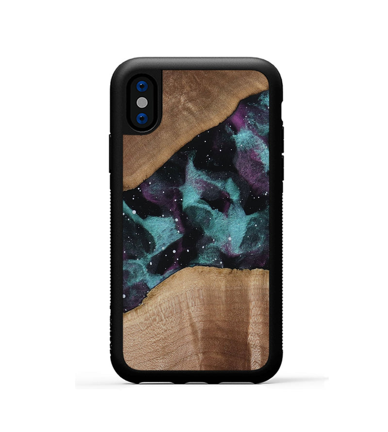 iPhone Xs Wood Phone Case - Alice (Cosmos, 815428)