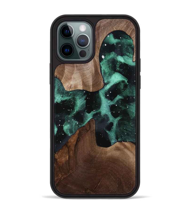 iPhone 12 Pro Max Wood Phone Case - Billye (Cosmos, 815435)