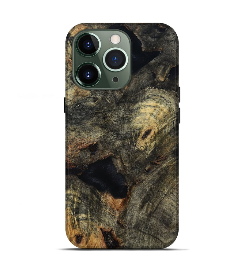 iPhone 13 Pro Wood Live Edge Phone Case - Zain (Clear, 815440)