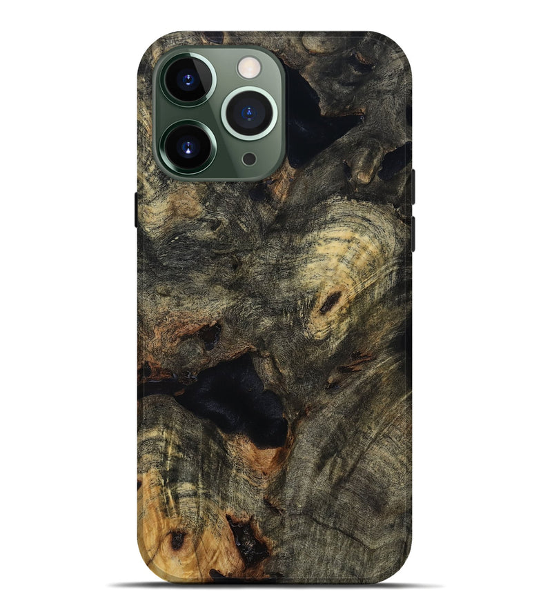 iPhone 13 Pro Max Wood Live Edge Phone Case - Zain (Clear, 815440)