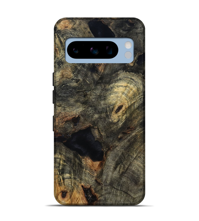 Pixel 8 Pro Wood Live Edge Phone Case - Zain (Clear, 815440)