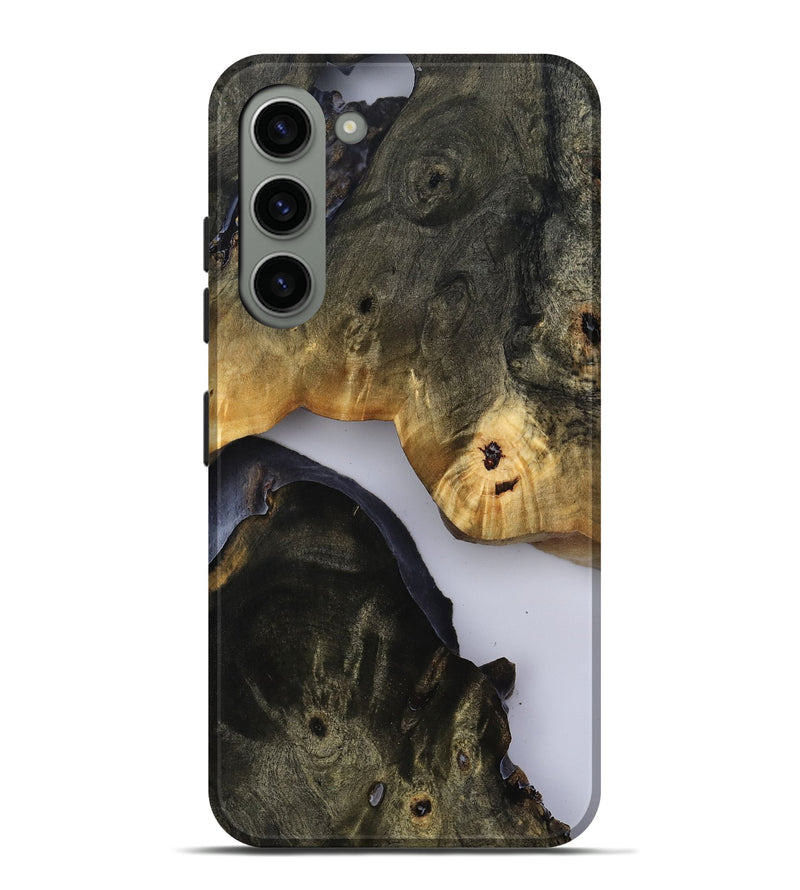 Galaxy S23 Plus Wood Live Edge Phone Case - Gauge (Clear, 815449)