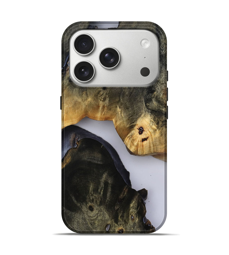 iPhone 17 Pro Wood Live Edge Phone Case - Gauge (Clear, 815449)