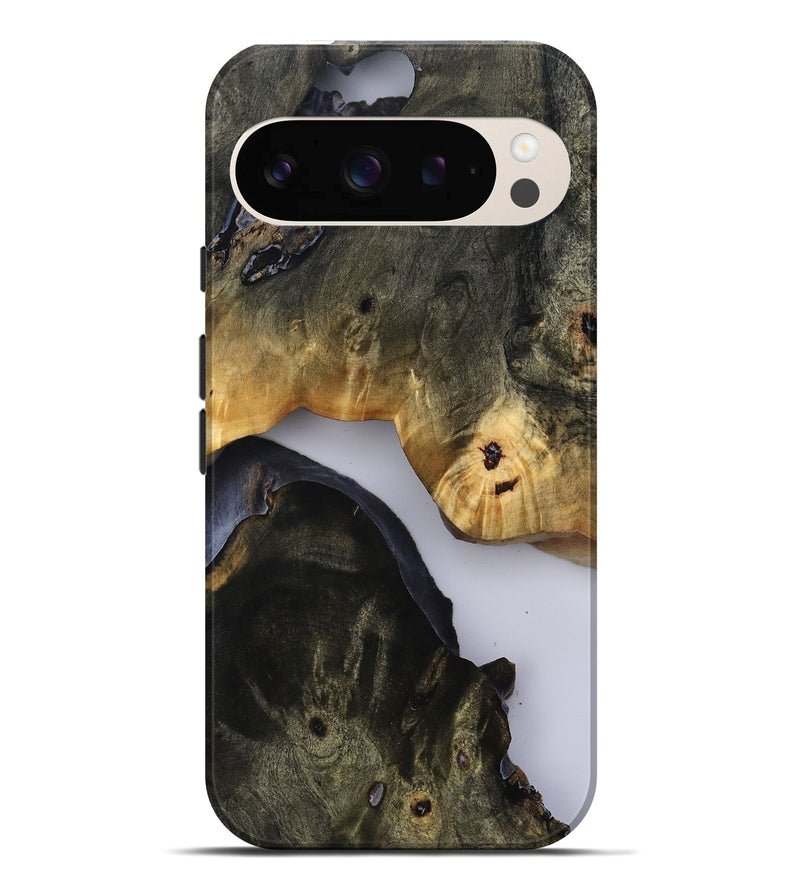 Pixel 10 Pro XL Wood Live Edge Phone Case - Gauge (Clear, 815449)