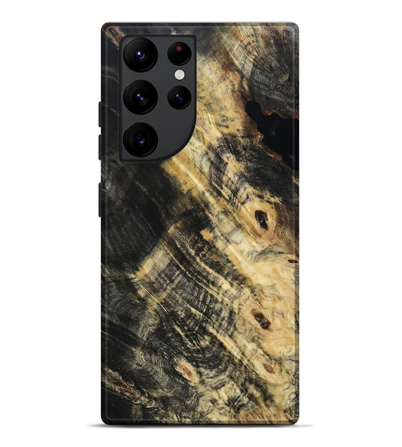 Galaxy S22 Ultra Wood Live Edge Phone Case - Kwame (Wood Burl, 815450)