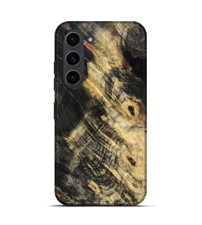 Galaxy S23 Wood Live Edge Phone Case - Kwame (Wood Burl, 815450)
