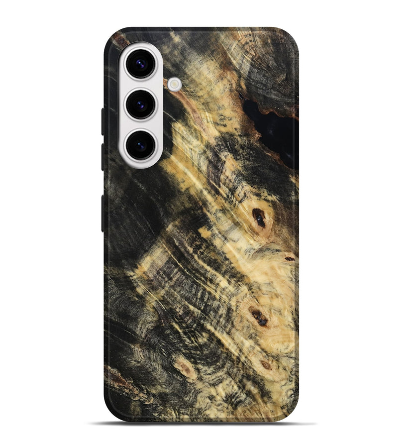 Galaxy S25 Plus Wood Live Edge Phone Case - Kwame (Wood Burl, 815450)
