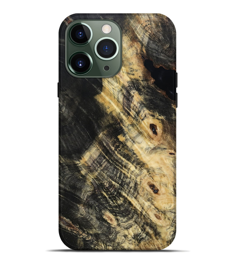 iPhone 13 Pro Max Wood Live Edge Phone Case - Kwame (Wood Burl, 815450)