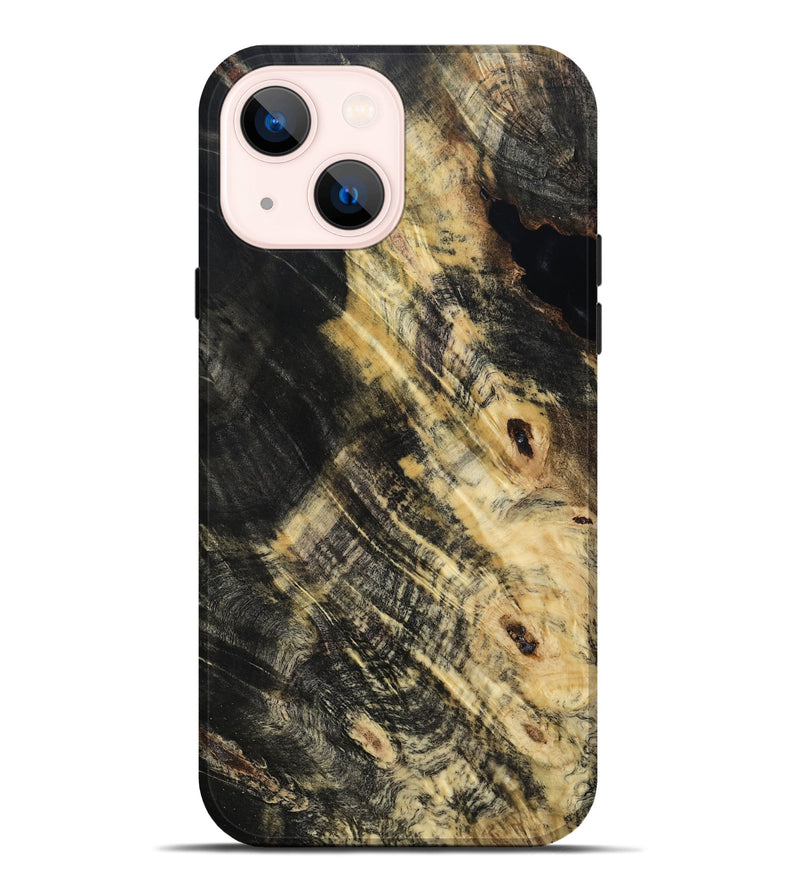 iPhone 14 Plus Wood Live Edge Phone Case - Kwame (Wood Burl, 815450)
