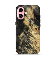 iPhone 16 Wood Live Edge Phone Case - Kwame (Wood Burl, 815450)