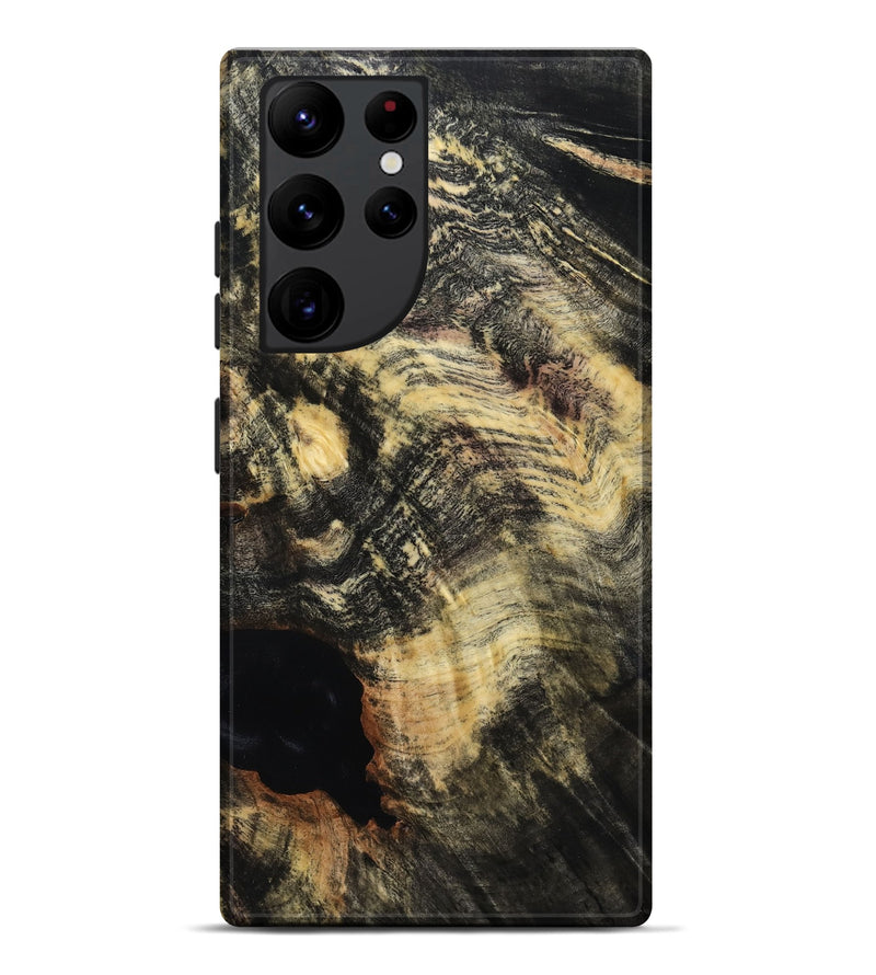 Galaxy S22 Ultra Wood Live Edge Phone Case - Fannie (Wood Burl, 815453)