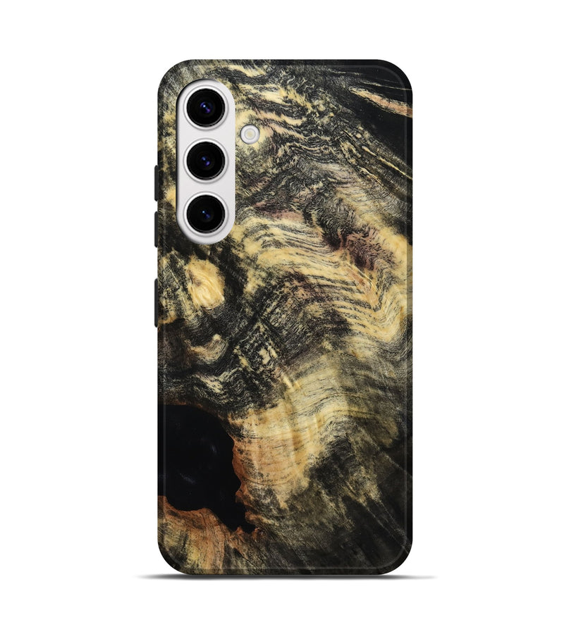 Galaxy S25 Wood Live Edge Phone Case - Fannie (Wood Burl, 815453)