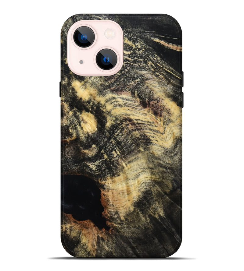 iPhone 14 Plus Wood Live Edge Phone Case - Fannie (Wood Burl, 815453)