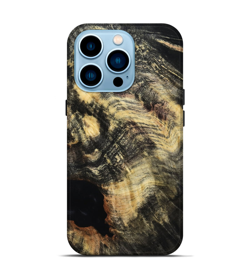 iPhone 14 Pro Wood Live Edge Phone Case - Fannie (Wood Burl, 815453)