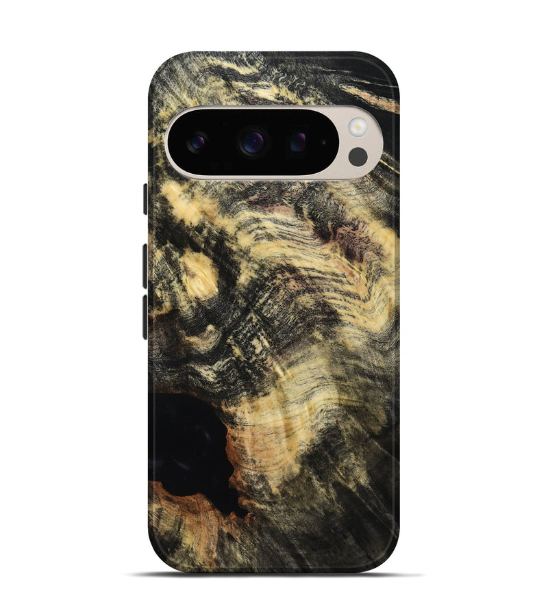 Pixel 10 Pro Wood Live Edge Phone Case - Fannie (Wood Burl, 815453)