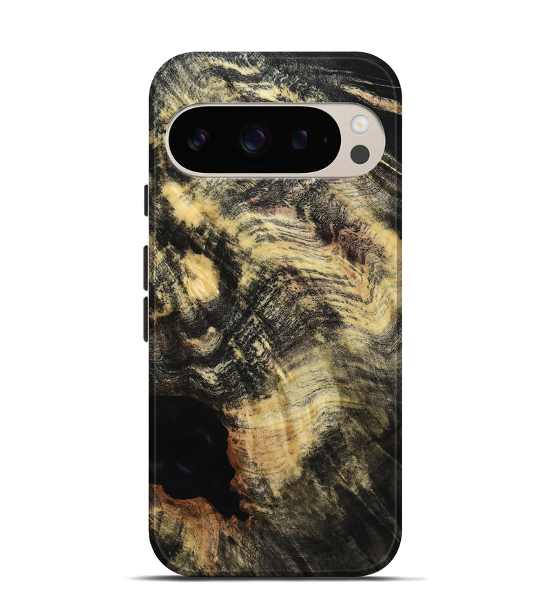 Pixel 9 Pro Wood Live Edge Phone Case - Fannie (Wood Burl, 815453)