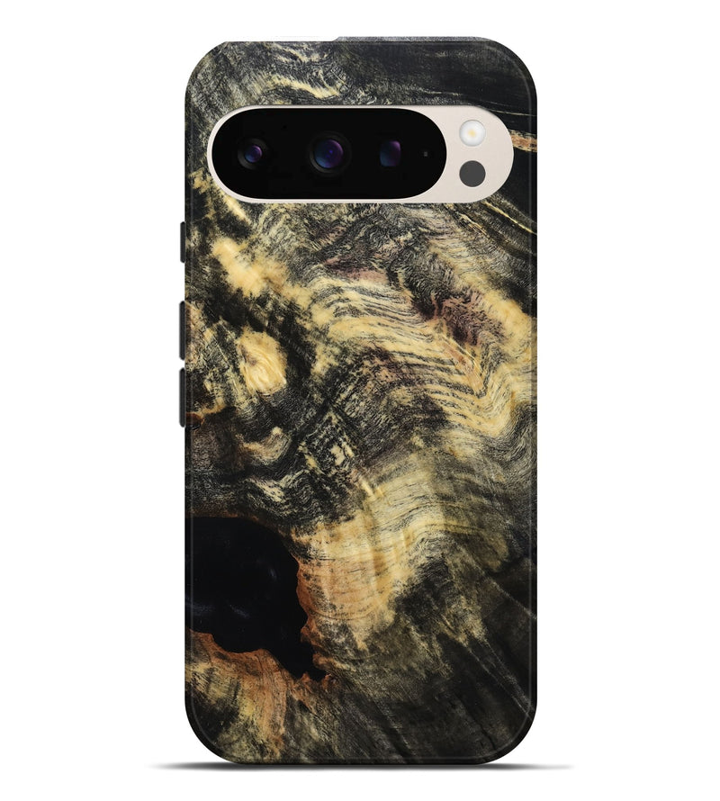 Pixel 9 Pro XL Wood Live Edge Phone Case - Fannie (Wood Burl, 815453)