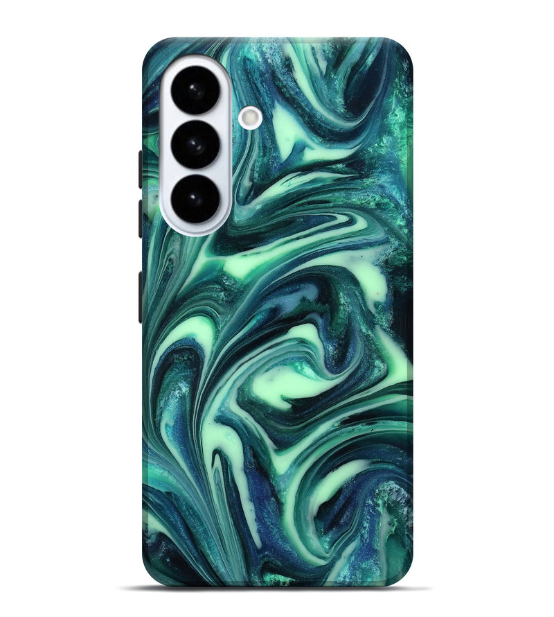 Galaxy S26 Plus ResinArt Live Edge Phone Case - Keith (Black & White, 815457)