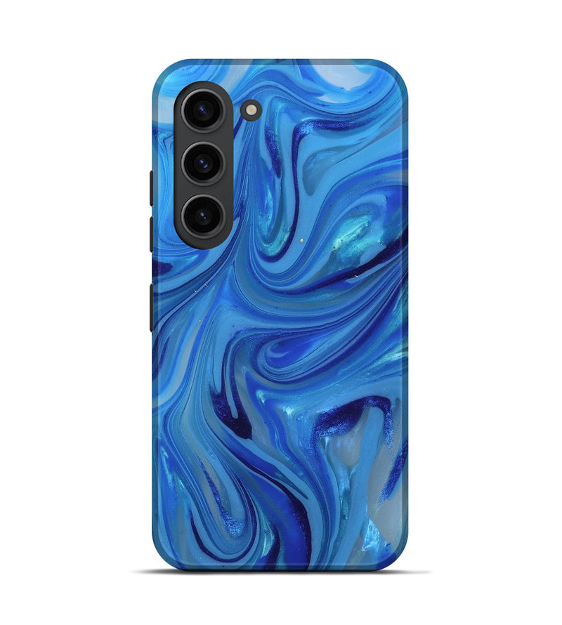Galaxy S23 ResinArt Live Edge Phone Case - Scout (Blue, 815466)