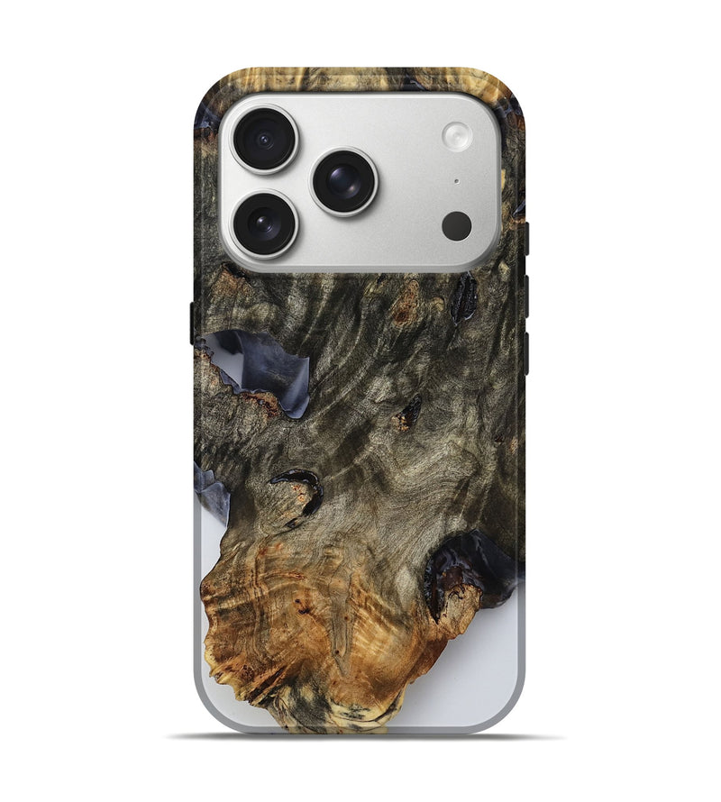 iPhone 17 Pro Wood Live Edge Phone Case - Isadore (Clear, 815470)