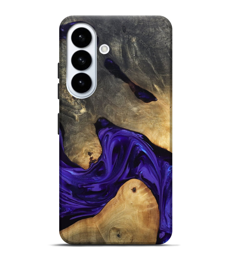 Galaxy S26 Plus Wood Live Edge Phone Case - Danika (Purple, 815471)