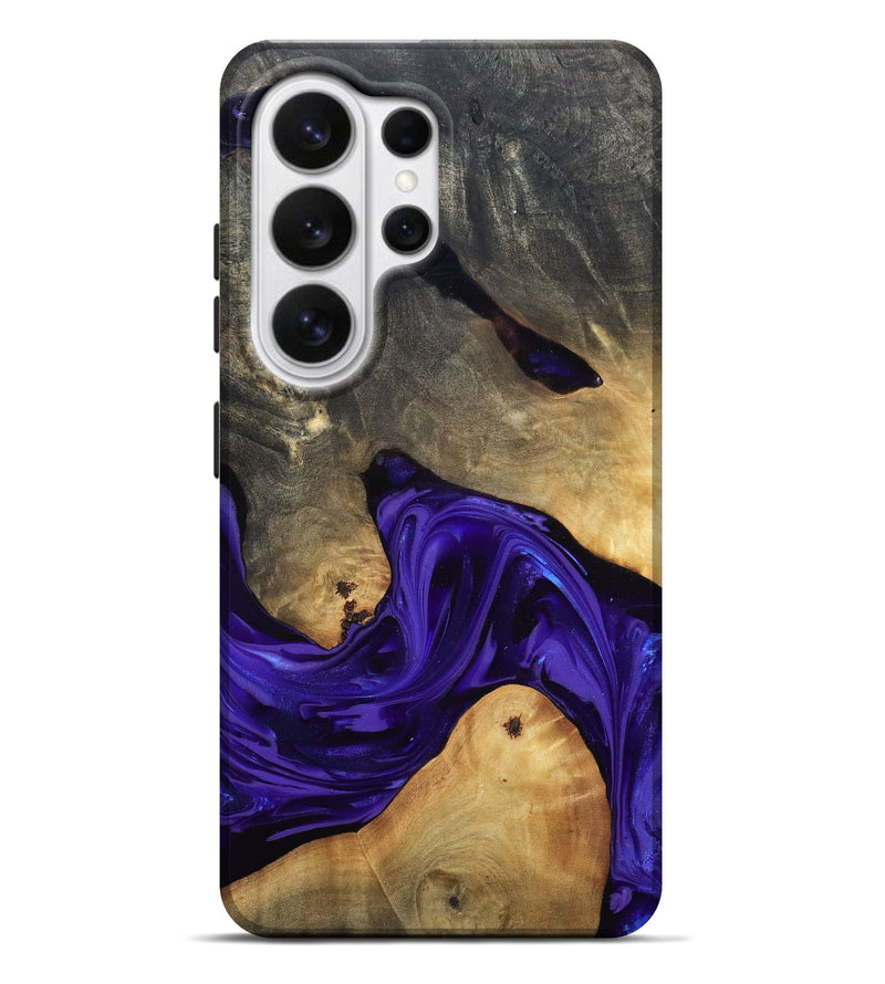 Galaxy S26 Ultra Wood Live Edge Phone Case - Danika (Purple, 815471)