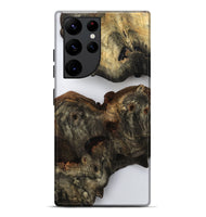 Galaxy S22 Ultra Wood Live Edge Phone Case - Minta (Clear, 815474)