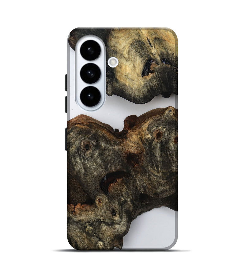 Galaxy S26 Wood Live Edge Phone Case - Minta (Clear, 815474)