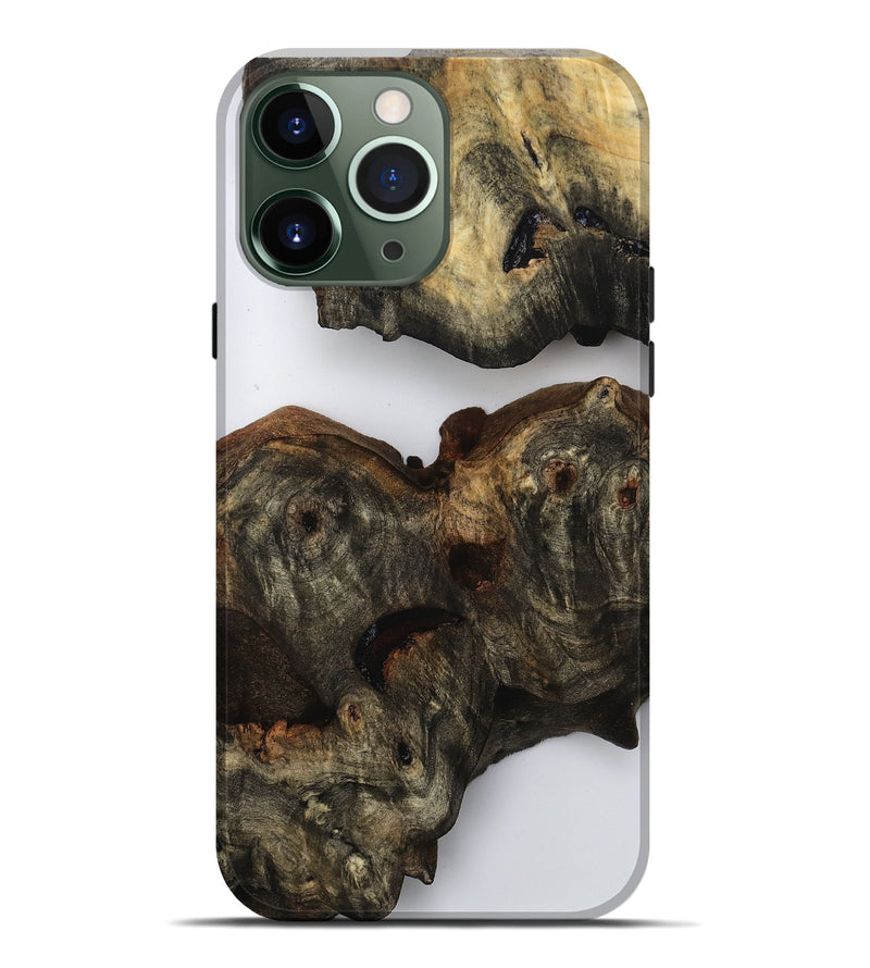 iPhone 13 Pro Max Wood Live Edge Phone Case - Minta (Clear, 815474)