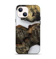 iPhone 14 Wood Live Edge Phone Case - Minta (Clear, 815474)