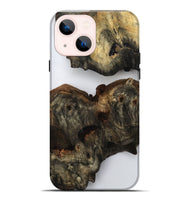 iPhone 14 Plus Wood Live Edge Phone Case - Minta (Clear, 815474)