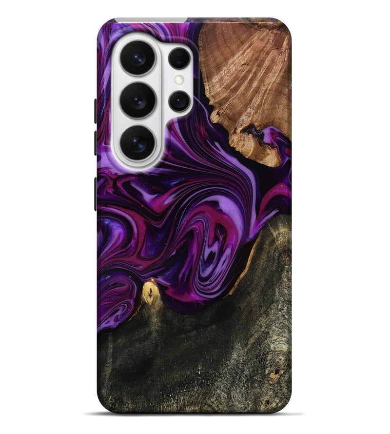Galaxy S26 Ultra Wood Live Edge Phone Case - Osvaldo (Purple, 815476)