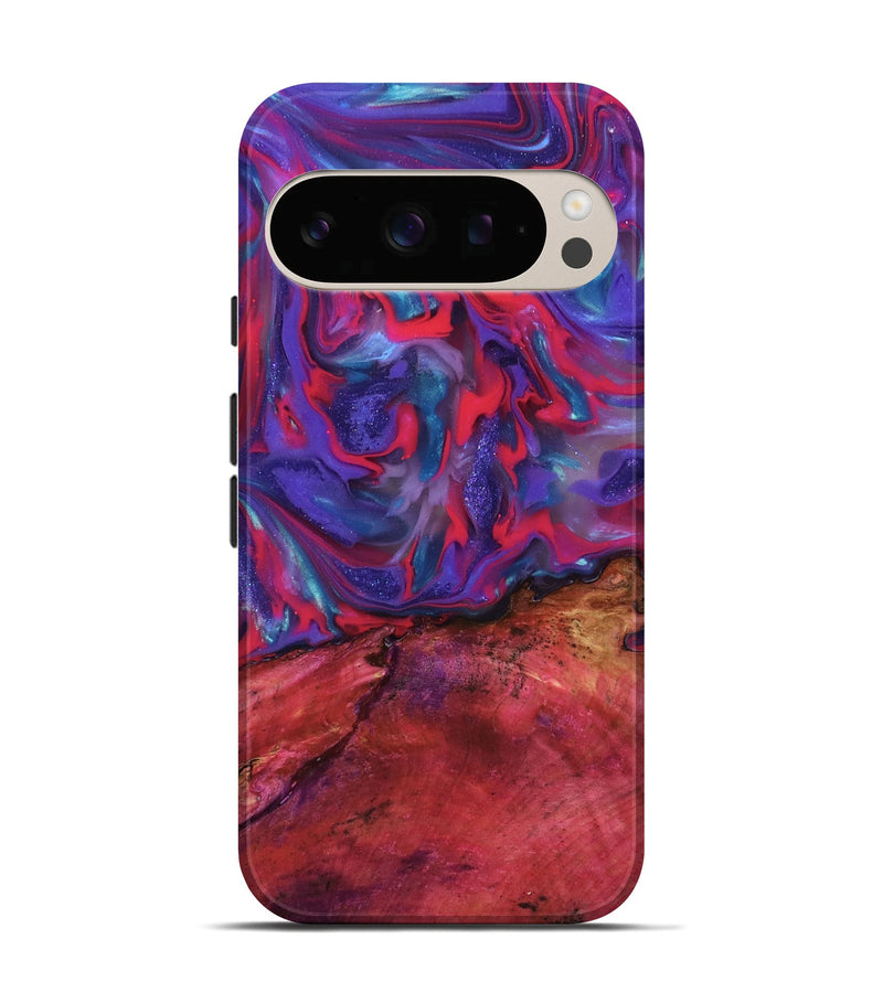 Pixel 10 Wood Live Edge Phone Case - Roseann (Purple, 815481)