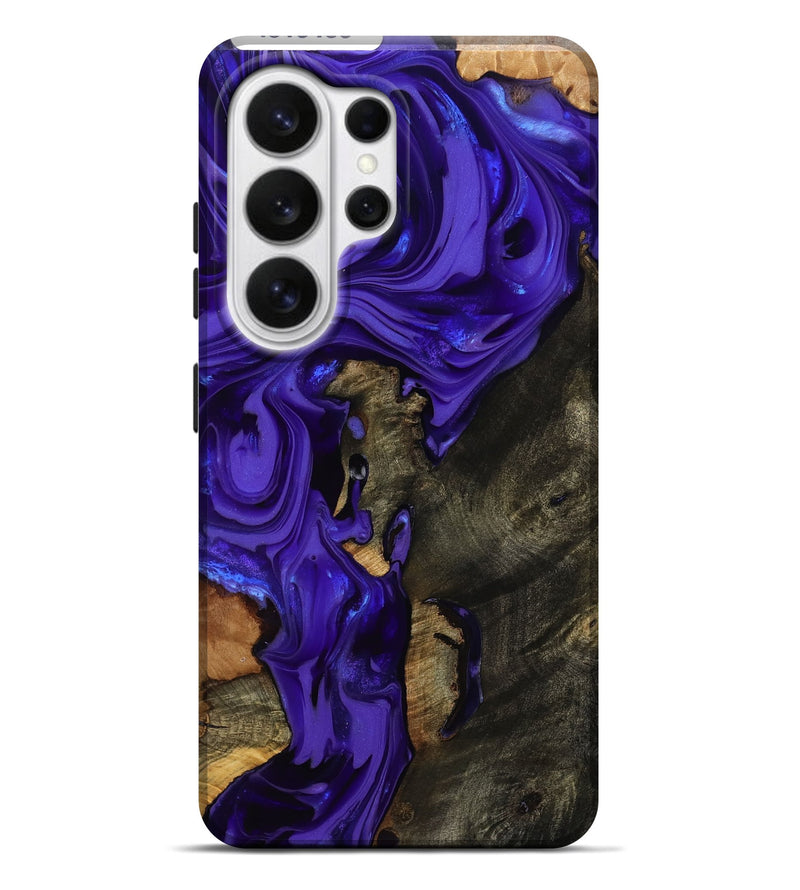 Galaxy S26 Ultra Wood Live Edge Phone Case - Roxane (Purple, 815485)