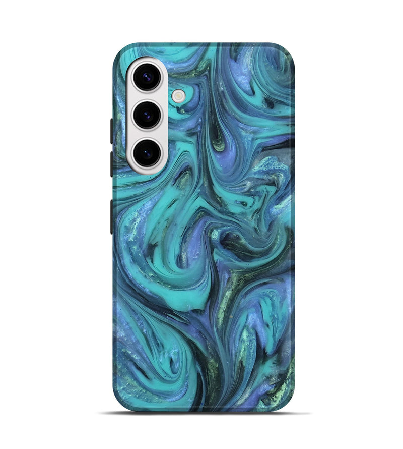 Galaxy S25 ResinArt Live Edge Phone Case - Henrik (Purple, 815487)
