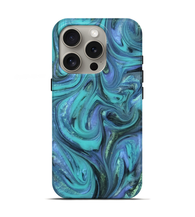 iPhone 16 Pro ResinArt Live Edge Phone Case - Henrik (Purple, 815487)