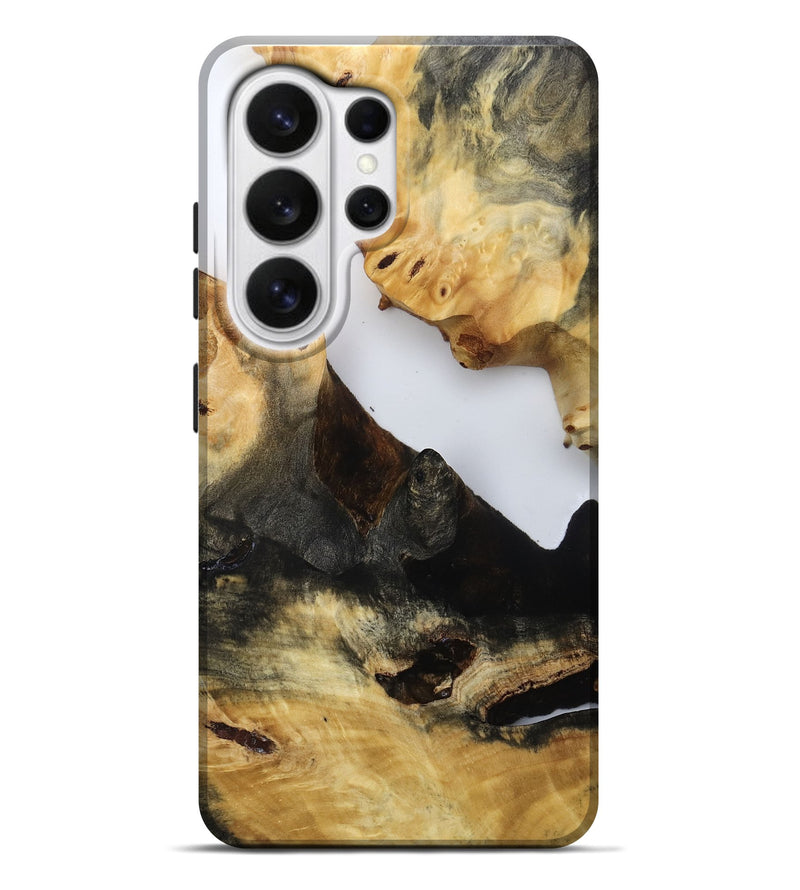 Galaxy S26 Ultra Wood Live Edge Phone Case - Novella (Clear, 815488)