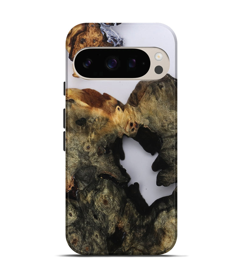 Pixel 10 Pro Wood Live Edge Phone Case - Lucinda (Clear, 815489)