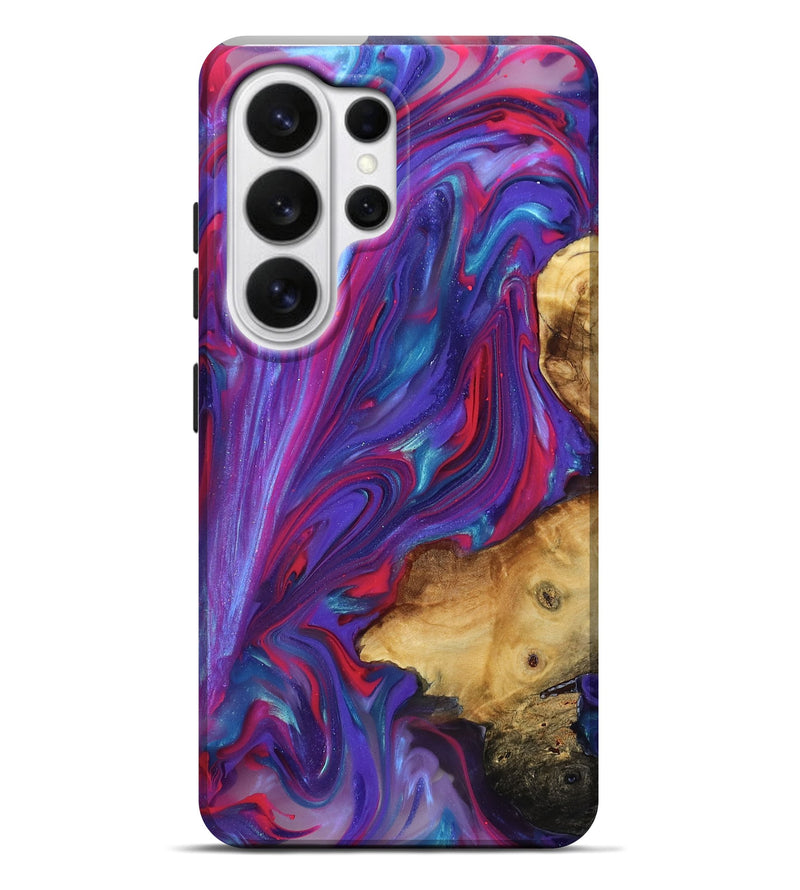 Galaxy S26 Ultra Wood Live Edge Phone Case - Ronny (Purple, 815490)