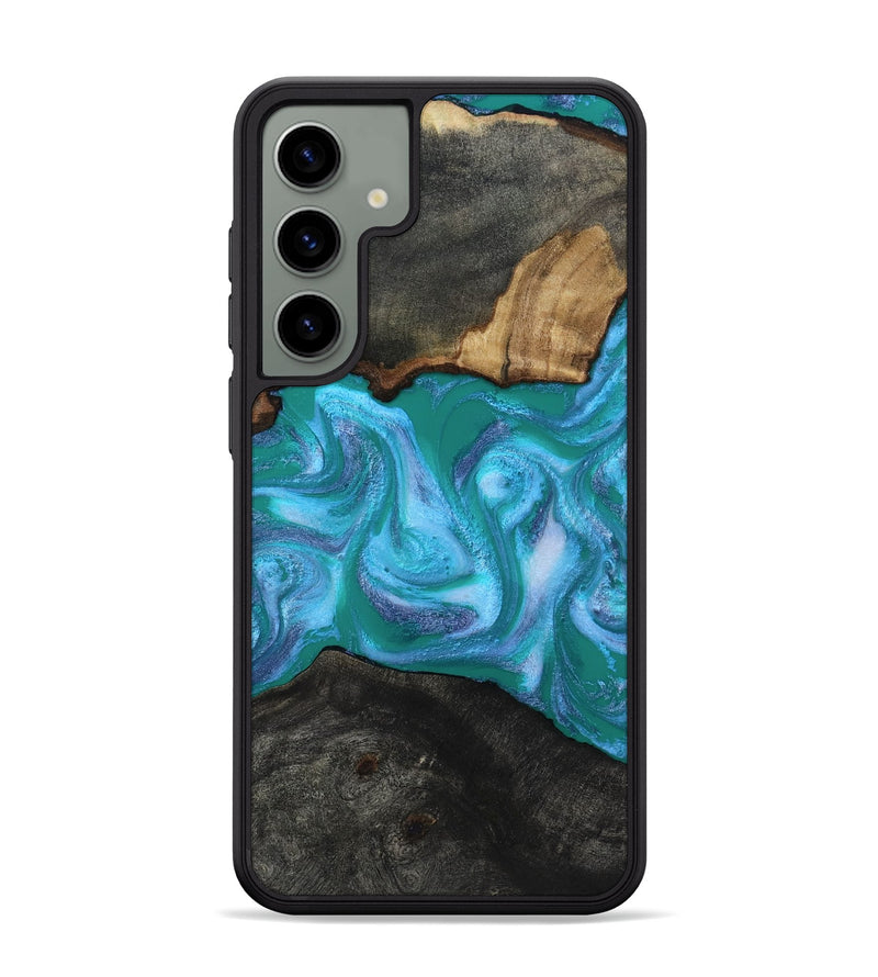Galaxy S24 Plus Wood Phone Case - Nya (Blue, 815492)