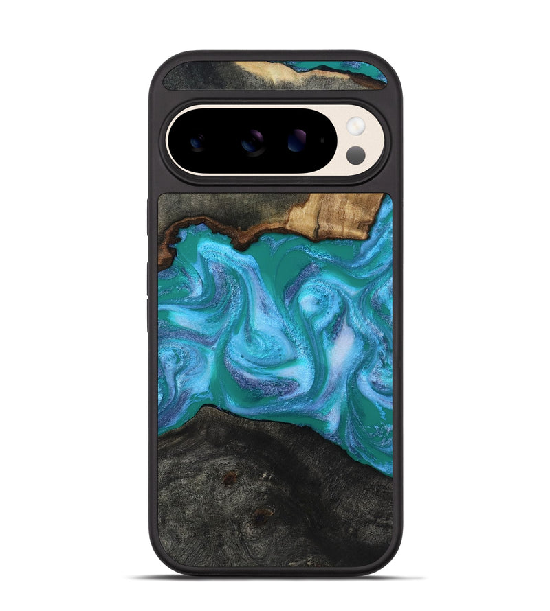 Pixel 10 Pro Wood Phone Case - Nya (Blue, 815492)