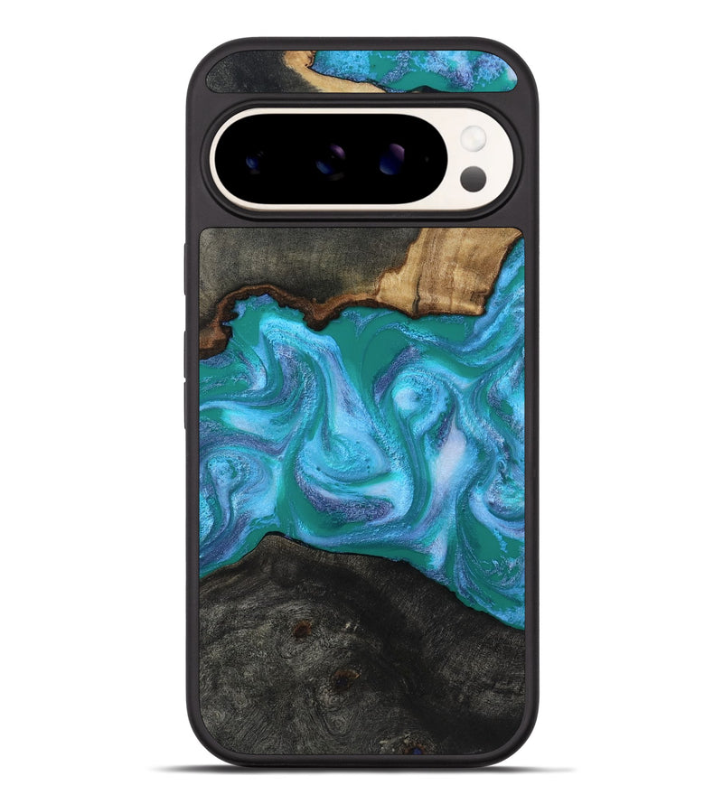 Pixel 9 Pro XL Wood Phone Case - Nya (Blue, 815492)