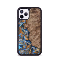 iPhone 11 Pro Wood Phone Case - Marvel (Teal & Gold, 815499)