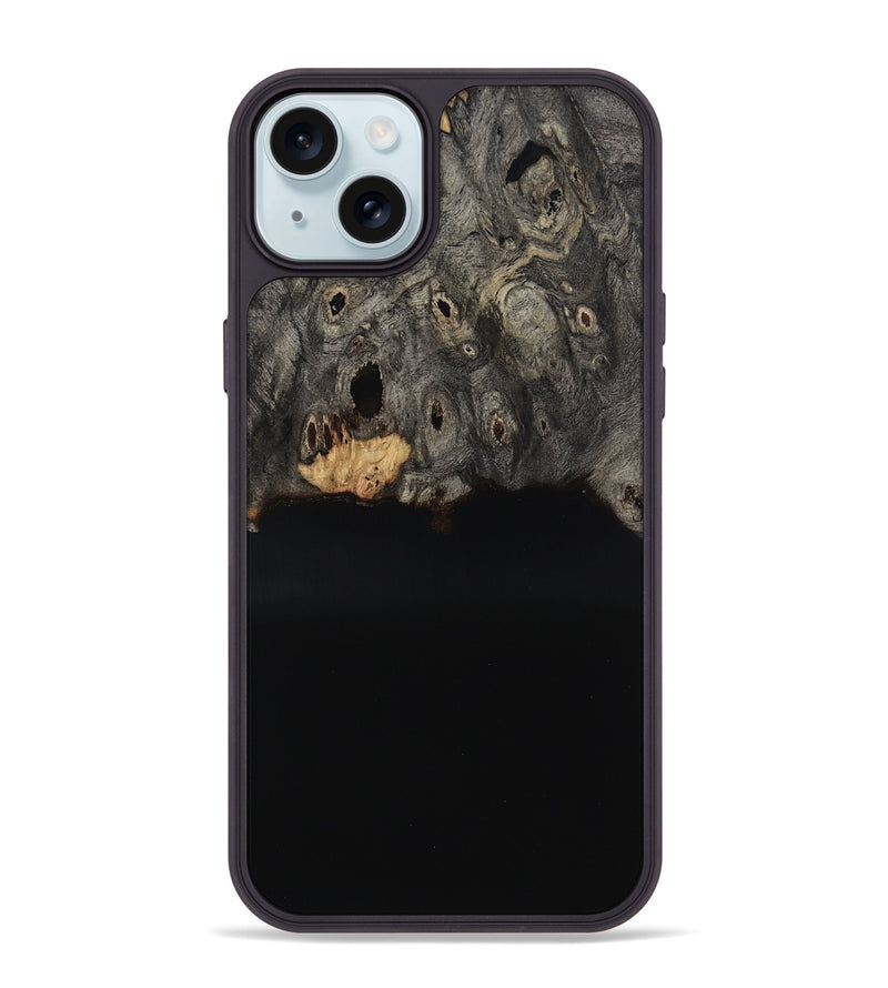 iPhone 15 Plus Wood Phone Case - Deneen (Wood Burl, 815503)