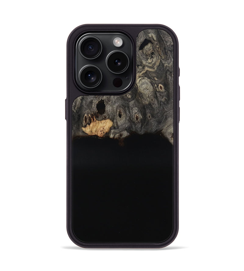 iPhone 15 Pro Wood Phone Case - Deneen (Wood Burl, 815503)