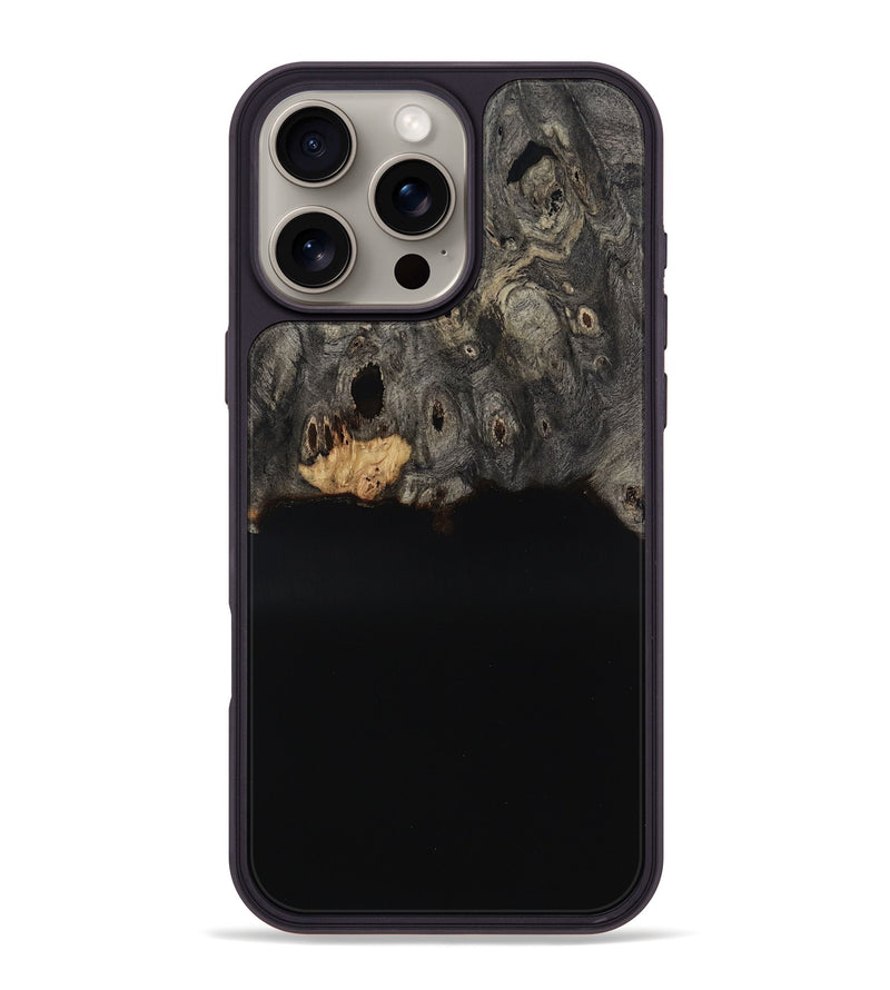 iPhone 16 Pro Max Wood Phone Case - Deneen (Wood Burl, 815503)