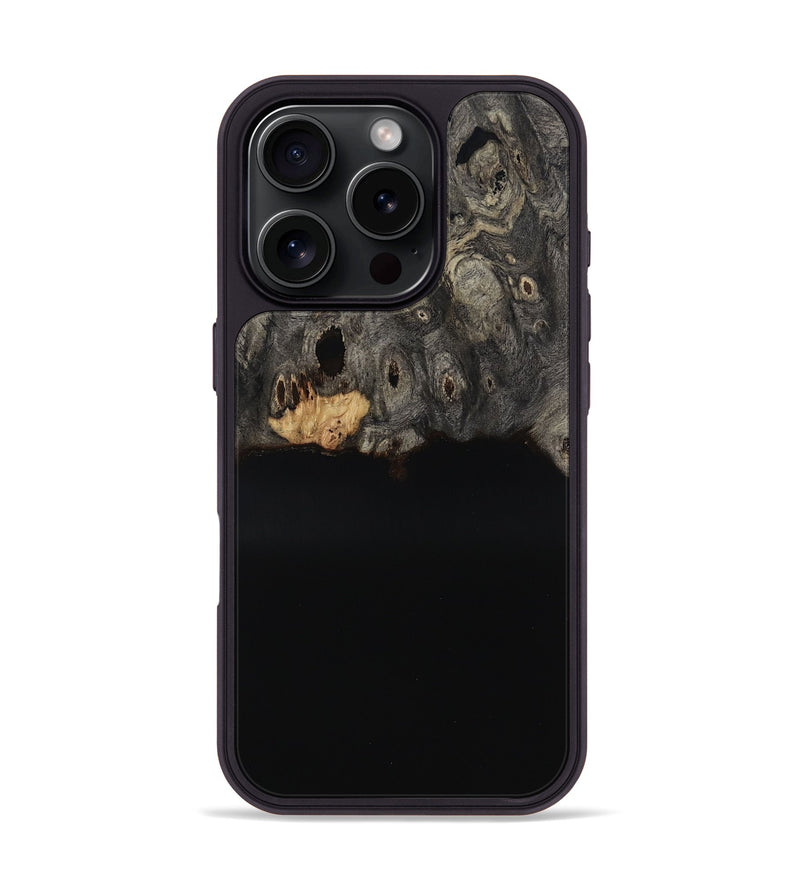 iPhone 16 Pro Wood Phone Case - Deneen (Wood Burl, 815503)