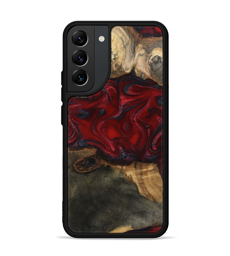 Galaxy S22 Plus Wood Phone Case - Lina (Red, 815509)