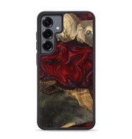 Galaxy S25 Plus Wood Phone Case - Lina (Red, 815509)
